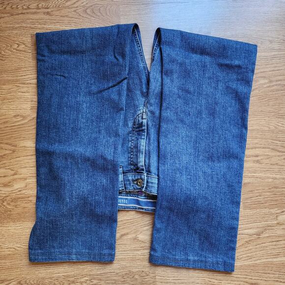 HILTL Jeans Mens Size 29x28 Blue Denim Straight Leg Mid Rise - Picture 8 of 11